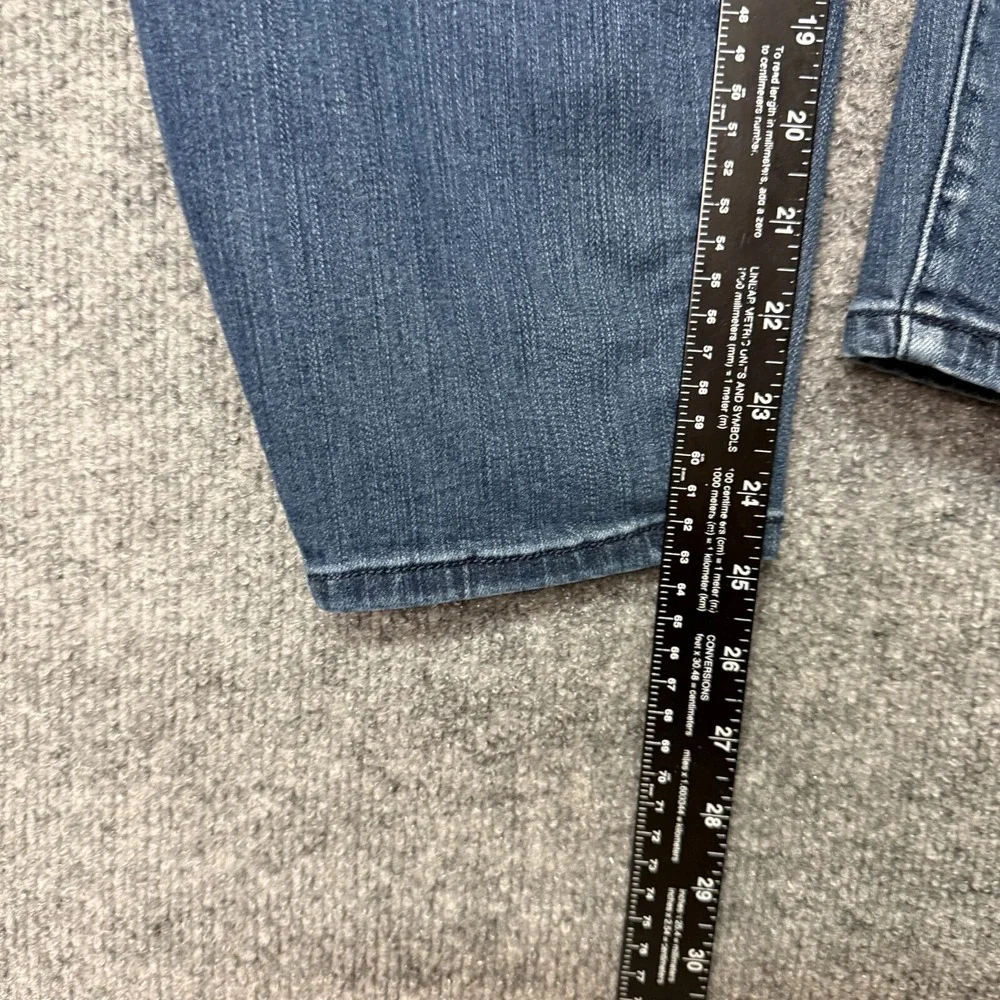 Torrid Jeans‎ Womens 26S Short Blue Bombshell Skinny Slimming Panel High Rise